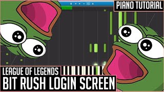 League of Legends - 8 Bit Rush Yolo - Synthesia Version