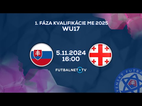 Kvalifikácia na ME WU17: Slovensko - Gruzínsko (zostrih)