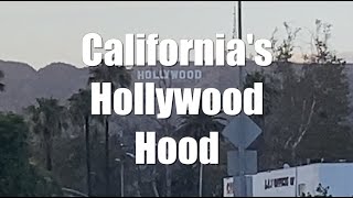 Driving Tour California&#39;s Hollywood Hood | Los Angelos The Entertainment Business Mecca (Narrated)