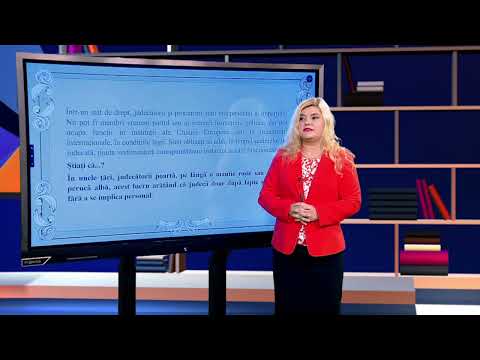 TeleŞcoala sezonul 10: Educaţie civică – Lecţia 3 | Autoritatea judecătorească (@TVR2)