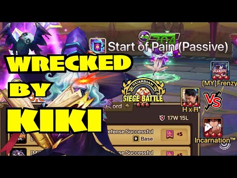 Tilting against this OP KIKI Defense in Top Tier G3 Siege Battle! -Summoners War