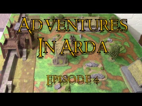 Hobbit SBG Battle Report - Adventures in Arda ep04 - Revenge Raid of the Balcoth
