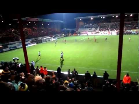 Kortrijk - KSC Lokeren (21/12/12'): Na de 2-3 (Harbaoui)!