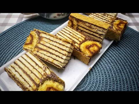 Decorative, cheap, hearty wafer!! Waffle peacock tail!