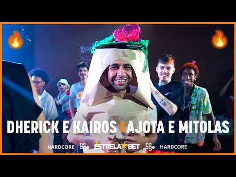 (TENTE NÃO RIR 😂) AJOTA e MITOLAS x DHERICK e KAIRÓS | 1 FASE | HALLOWEEN | #BDN113
