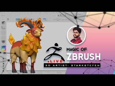 ZBRUSH 2020 Live sculpting For 3D printing -Starkstefen