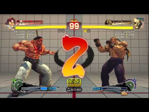 ssf4 AE  AM-reddy-2FIGHT vs gogy09