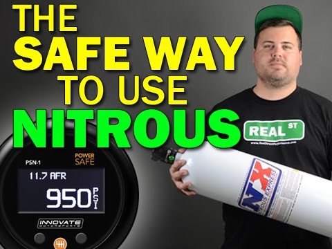 How to use Nitrous without BLOWING up your engine Innovate PSN-1 PSN1 3893 - Real Street Performance