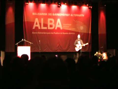 "Song For Hugo Chávez" by David Rovics @ ALBA @ Copenhagen 17.12.2009