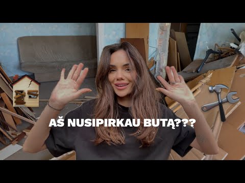 Mano pirmi namai / Namų turas / Patalpų išdėstymas