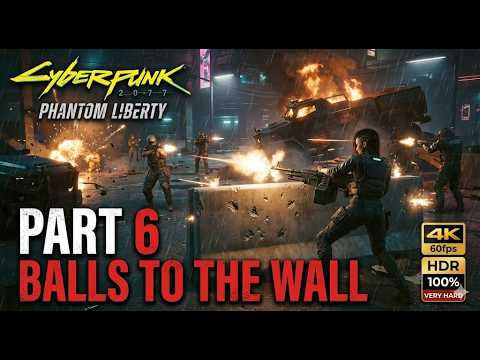 Cyberpunk 2077 Phantom Liberty Part 6 | Get It Together | 4K 60fps HDR | Very Hard