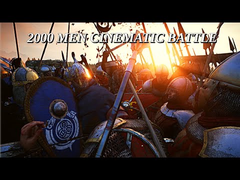 The Siege of Revyl- Mount and blade 2: Bannerlord - Cinematic battle 4K