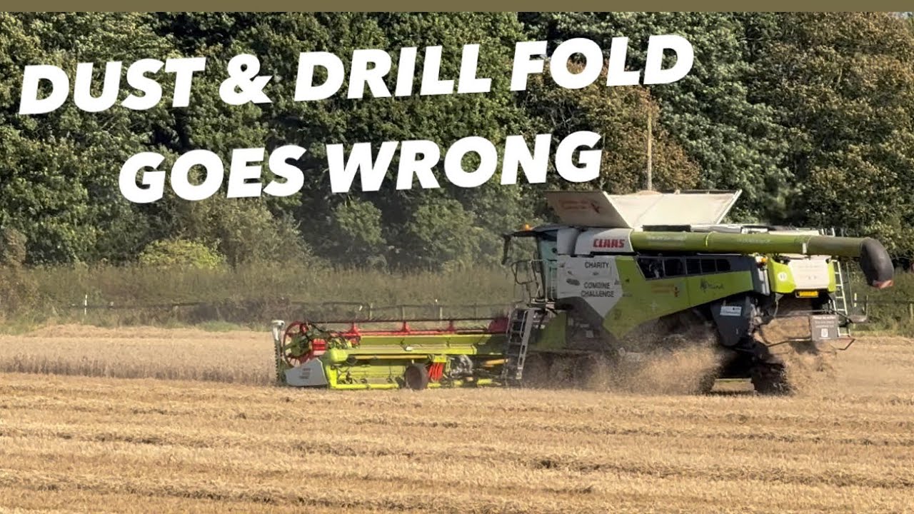 COMBINE ZOOMING ALONG WHEAT PLANTING AnswerAsAPercent 1663