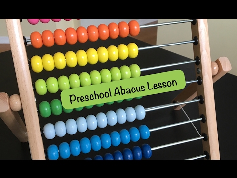 Preschool Abacus Lesson