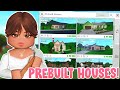 🏠Touring *ALL* The PREBUILT HOUSES in Bloxburg!🏠