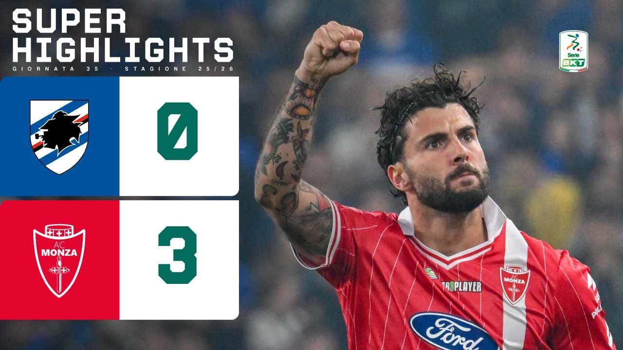 Sampdoria vs Monza Highlights