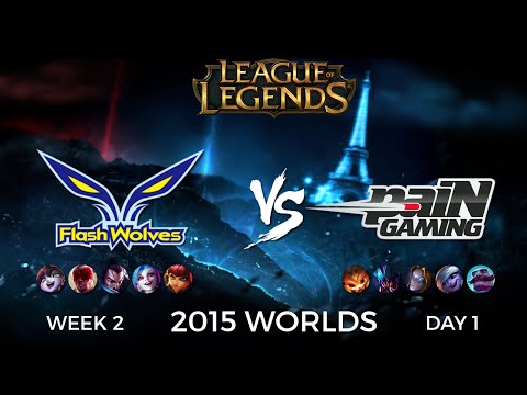 Flash Wolves vs paiN Gaming | Week 2 Day 1 Group A | LoL World Championship 2015