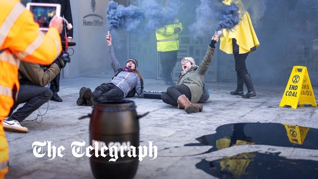 Extinction Rebellion throw black paint over Michael Gove's office - Vimarsana News