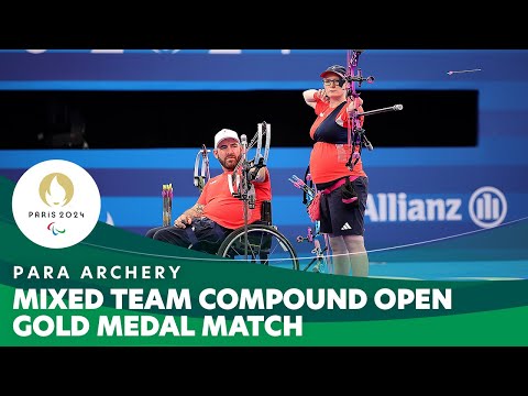 🇬🇧 GB Grabs Gold in the Mixed Team Compound Open | Para Archery - Paris 2024 Paralympics