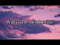 PCAM Will You Remember Me