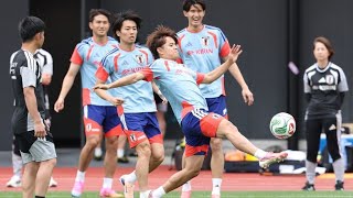 日本代表“最強布陣”完成⚽久保建英＆彩艶らが合流で期待高まる！#日本代表#サッカー日本代表#久保建英#鈴木彩艶