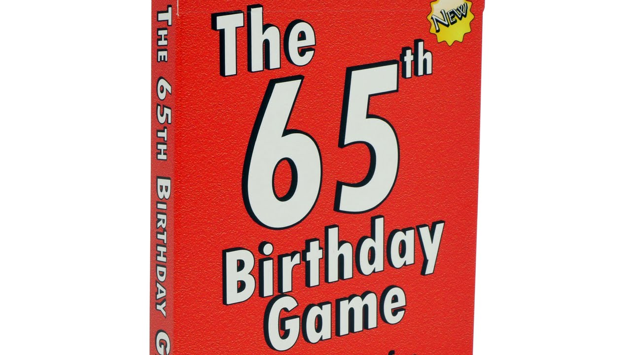 Looking for 65th Birthday celebration ideas / 65th birthday party ideas? Meet The 65th Birthday Game
