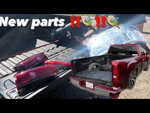 New Parts For My Dropped Single Cab ‼️🍭‼️🍭