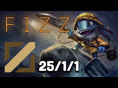 【 MID 】 Master Fizz vs Qiyana