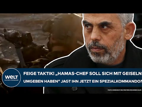 NAHOST-KRIEG: "Hamas-Chef soll sich mit Geiseln umgeben haben!" Jagt ihn jetzt ein Spezialkommando?