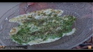 Try Coriander Egg White Omelette at home
