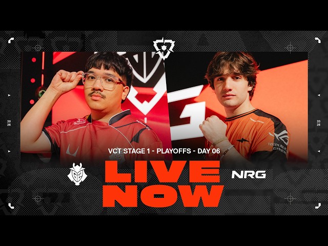 NRG vs G2 - VCT Americas Stage 1 Playoffs - Lower Finals SDDEFAULT Thumbnail