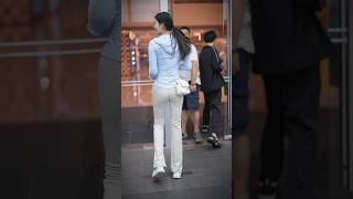 beautiful girl street fashion tiktok #chinesefashion #mejoresstreetfashion #shorts