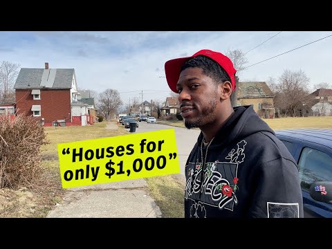 Inside Detroit's Urban Disaster - Where Houses Sell for $1,000