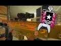 THE 1 MOST AGGRESSIVE CHAMPION ON CONTROLLER IN OPERATION HIGH STAKES Rainbow Six Siege PS5