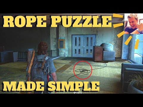 The Last of Us 2 - Conference Center Rope Puzzle (Chapter 18 The Seraphites Seattle Day 2 TLOU2)