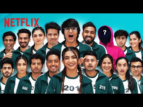 SQUID GAME INDIA Ft. ⁨@TechnoGamerzOfficial @souravjvlogs ⁩@the.rebelkid & More | Netflix