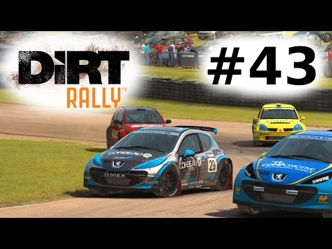 Lets Play DiRT RALLY PS4/ONE/PC Gameplay German Deutsch Part 43 – Rallycross Junior