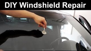 How to Fix Windshield Chip / Crack - Easy DIY Tutorial