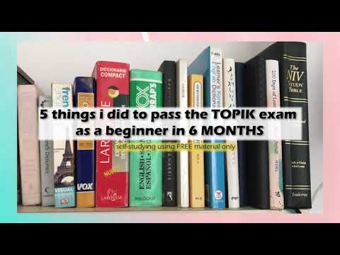 5 tips to passing the TOPIK exam (i scored 179/200!) 🙌 | how to pass the TOPIK exam in 2021