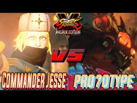 SFV AE 💥 Commander Jesse (Kolin) VS PRO7OTYPE (Alex) Street Fighter V Arcade Edition Season 4