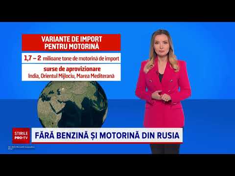 România trebuie să importe din alte părți cantități uriașe de motorină