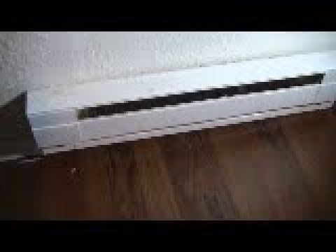 DIY How to Remove Electric Baseboard Heaters