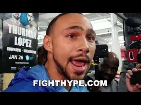 KEITH THURMAN TRASHES ADRIEN BRONER'S LOSS TO PACQUIAO: "BOY THAT CALLED WOLF...ABOUT BULLSH*T"