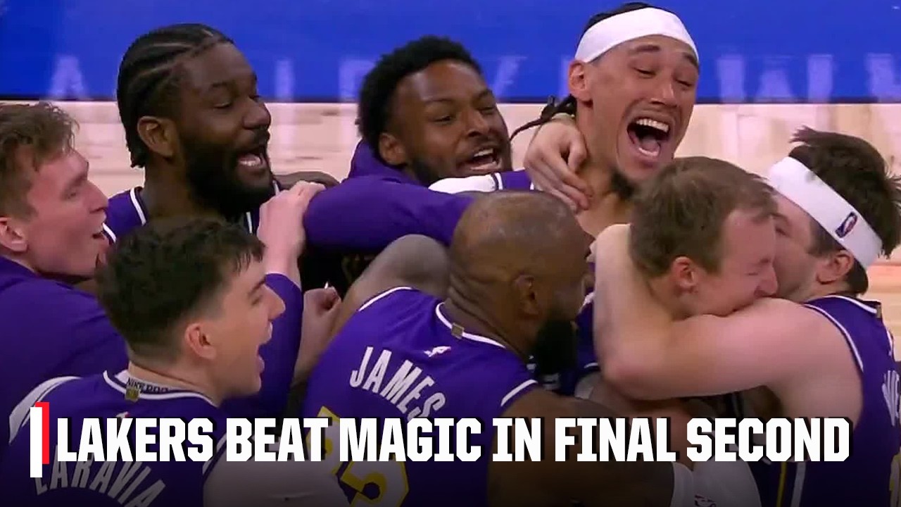 Lakers keep win streak alive on Luke Kennard's last-second 3 | NBA on ESPN