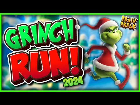 The Grinch Run 2.0! 🎄 Christmas Brain Break 🎄 Winter Just Dance 🎄 Danny Go Noodle Inspired