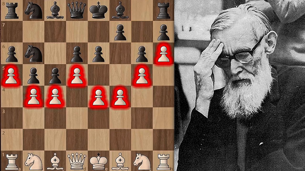 17 Pawn Moves in a Row?! This Chess Genius Was Banned from Playing! The Immortal Pawn Game