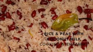 Rice And Peas With Coconut Milk