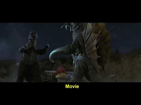 Godzilla vs Gigan (1972) Trailer and Movie Shot Comparison