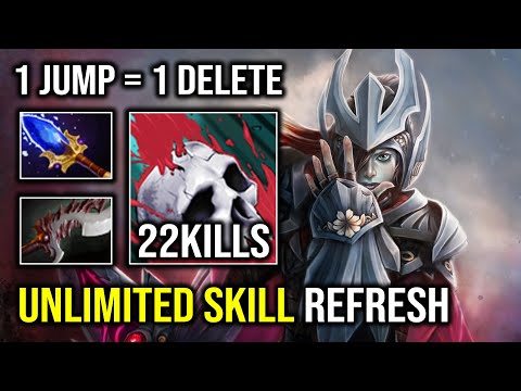 Unlimited Skill Refresh 1 Jump = 1 Delete Nonstop Godlike 10K Phantom Assassin Dota 2