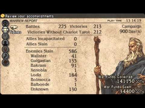 tactics ogre let us cling together psp leveling guide